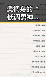樊桐舟的“低调男神”幕后：爱情、事业全都是甜蜜加分项！